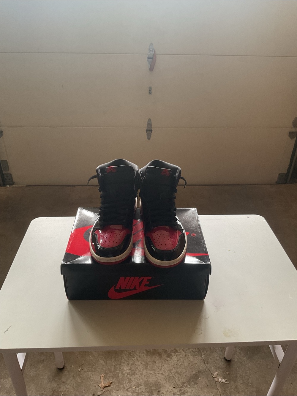 Jordan 1 Retro High Top “Patent Bred”